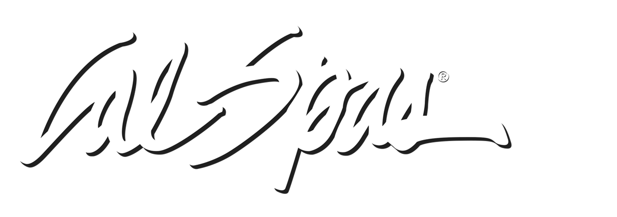 Calspas White logo Blaine